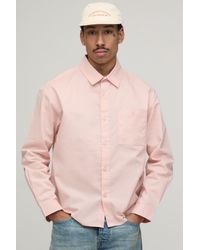 BoohooMAN - Oversized Fit Oxford Shirt - Lyst