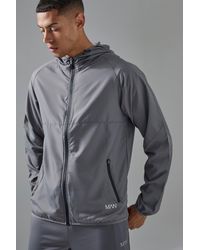 BoohooMAN - Active Ripstop Shower Resist Windbreaker - Lyst