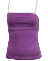 Fila - Sports Tank Top Cotton - Lyst