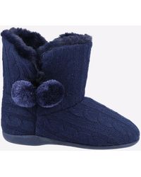 Fleet   Foster - Apple Knitted Bootie Slippers - Lyst