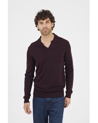 Brave Soul - Trophy Neck Knitted Polo - Lyst