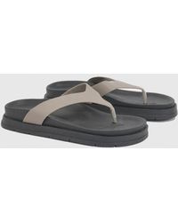 Boohoo - Chunky Platform Flip-Flops - Lyst