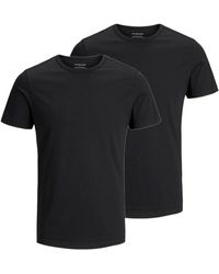 Jack & Jones - Pack Of 2 Cotton T-Shirt O-Neck - Lyst