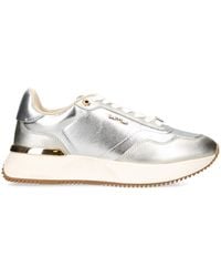 Carvela Kurt Geiger - Leather Flare Sneakers - Lyst