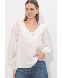 Bigdart - Viscose Blend Blouse - Lyst