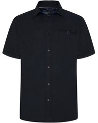 KAM Jeanswear - Kam Plus Size Stretch Shirt Button Up Short Sleeve - Lyst
