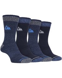 Storm Bloc - 4 Pairs Cushion Sole Hiking Work Boot Socks - Lyst