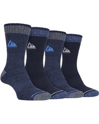Storm Bloc - 4 Pairs Cushion Sole Hiking Work Boot Socks - Lyst