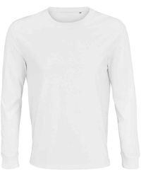 Sol's - Adult Pioneer Organic Cotton Long-Sleeved T-Shirt - Lyst