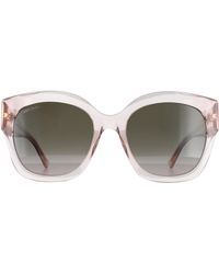 Jimmy Choo - Butterfly Transparent Rose Gradient Leela/S - Lyst