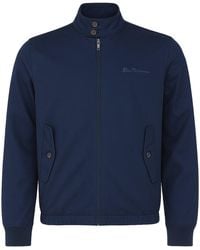 Ben Sherman - Signature Harrington Jacket Cotton - Lyst