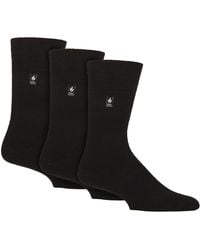 Gentle Grip - 3 Pack Thermal Socks Warm Winter Crew With Brushed Inner - Lyst