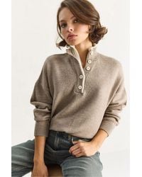 Bianco Lucci - Knöpfbarer Pullover - Lyst