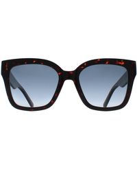 Marc Jacobs - Square Shiny Dark Havana Gradient 658/S - Lyst