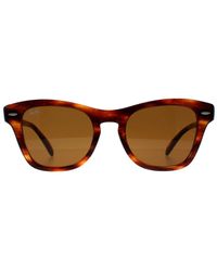 Ray-Ban - Rectangle Striped Havana Rb0707S - Lyst