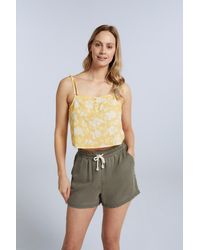 Mountain Warehouse - 'Stella' Cropped Cami Casual Stretchy Lightweight Breathable Vest Top Cotton - Lyst