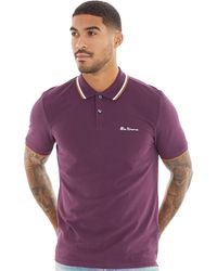 Ben Sherman - Herren Polohemd Mit Kontraststreifen - Lyst