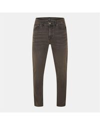 BOSS - Taber Slim Fit Five Pocket Jeans - Lyst
