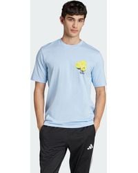 adidas - Lounge Still Life Lemons Graphic Tee - Lyst