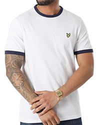 Lyle & Scott - Short Sleeve T Shirts Regular Fit Crew Neck Summer Logo Tee - Lyst