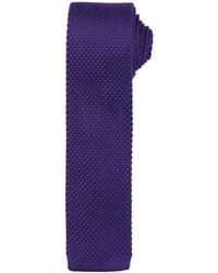 PREMIER - Adult Slim Knitted Tie - Lyst