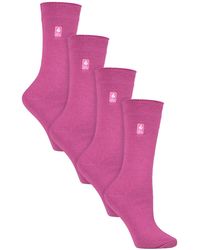 Heat Holders - 4 Pairs Ladies Ultra Lite Extra Thin 1.0 Tog Casual Thermal Socks - Lyst