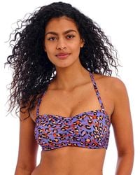Freya - Santiago Nights Bandeau Bikini Top - Lyst