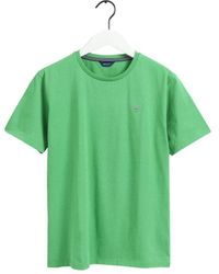 GANT - Heren T-shirt Met Bemanninghals | Origineel - Lyst
