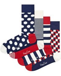 Happy Socks - 4 Pack & Ladies Design Classic Gift Set - Lyst