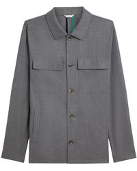 Ted Baker - Selwynj Lightweight Wool Blend Jacket - Lyst