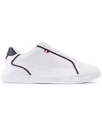 Tommy Hilfiger - Lo Cup Leather Trainers - Lyst