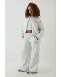 DSGN Studio - Collegiate Printed Straight Leg Jogger - Lyst