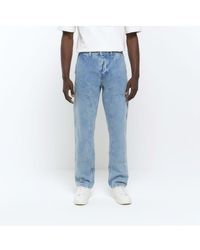 River Island - Carpenter Jeans Relaxed Loose Fit Cotton - Lyst