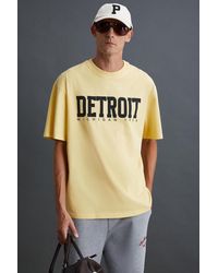 Grimelange - Oversized Printed Crew Neck T-Shirt - Lyst