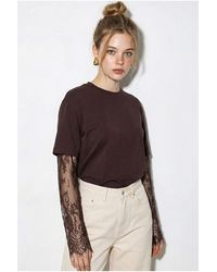 Bianco Lucci - Cotton- T-Shirt - Lyst