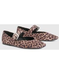 Boohoo - Mary Jane Strap Ballet Flats - Lyst