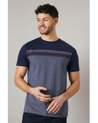 MAINE - Chicago Stripe T-Shirt Cotton - Lyst