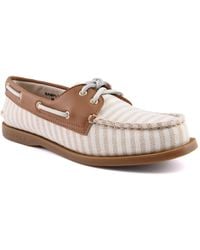 Sperry Top-Sider - Authentic Original Textile /Natural Standard Boat Shoes - Lyst