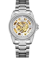 Anthony James - Hand Assembled Limited Edition Skeleton Steel Watch - Lyst