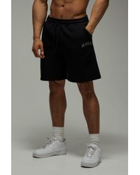 BoohooMAN - One More Rep Camo Loose Fit 7Inch Short - Lyst
