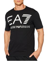 Armani - Ea7 6Kpt23 T Shirts Crew Neck Emporio Tee Casual Summer Cotton Tops - Lyst