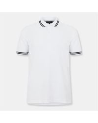 Ted Baker - Tailored Fit Short Sleeve Polo Shirt - Lyst