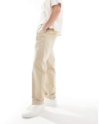 ASOS - Smart Premium Cotton Oversized Tapered Chino Trousers - Lyst