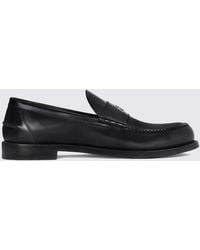 Givenchy - Penny Loafer Leren Schoenen - Lyst