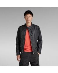 G-Star RAW - G-Star Raw Biker Jacket - Lyst