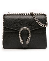 Gucci - Pre-Owned Small Leather Dionysus Crossbody - Lyst