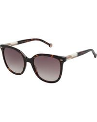 Carolina Herrera - Her0136S Acetate Butterfly Sunglasses For - Lyst