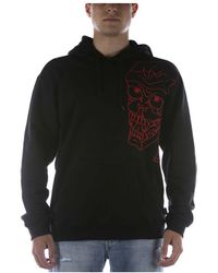 Iuter - Schedel Hoodie Zwart Sweatshirt - Lyst
