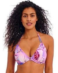 Freya - Miami Sunset Halter Bikini Top - Lyst