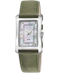 Gv2 - Luino Diamond Swiss Quartz Mop Dial, Genuine Italian Leather Watch - Lyst